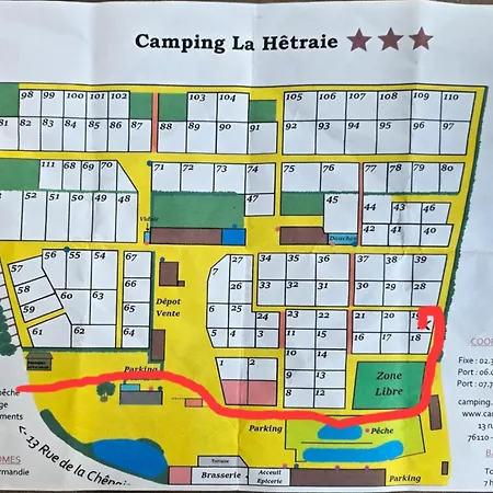 营地 Mobil-home 4 Personnes